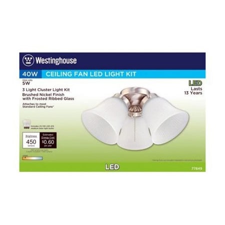 Westinghouse BN Ceil Fan Light Kit 77849